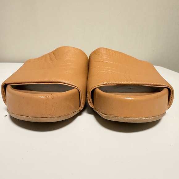 Beek Pelican Leather Platform Sandal Tan Women’s US 6 - Picture 6 of 10